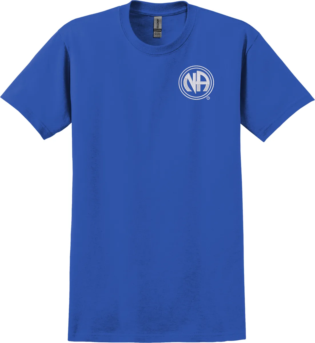 Blue T-Shirt with NA Logo (White)
