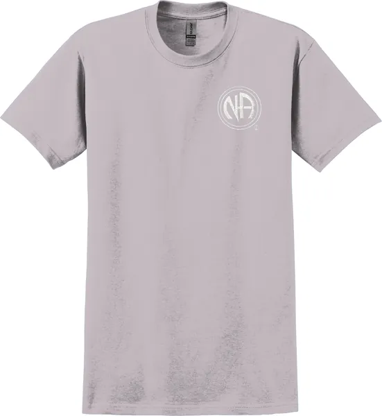 Gray T-Shirt with NA Logo (White) (18 Months)
