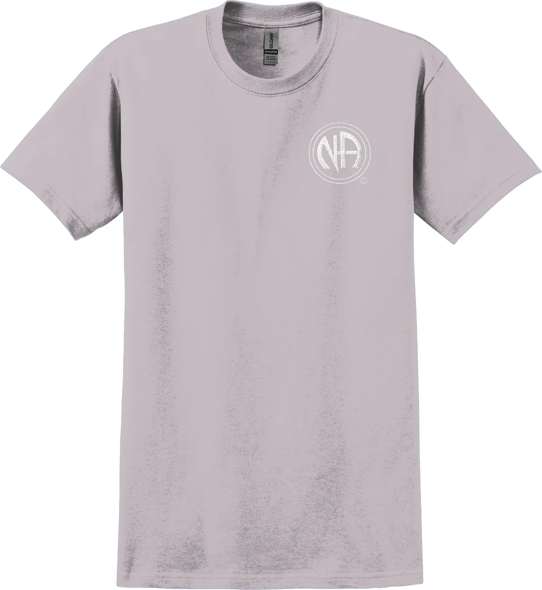 Gray T-Shirt with NA Logo (White) (18 Months)