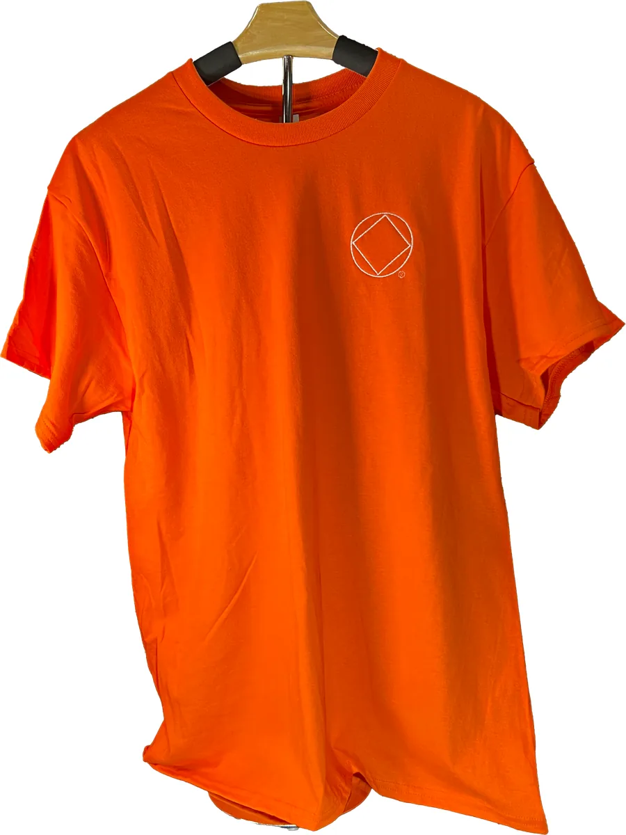 Orange T-Shirt with NA Service Symbol (White) (30 Days)