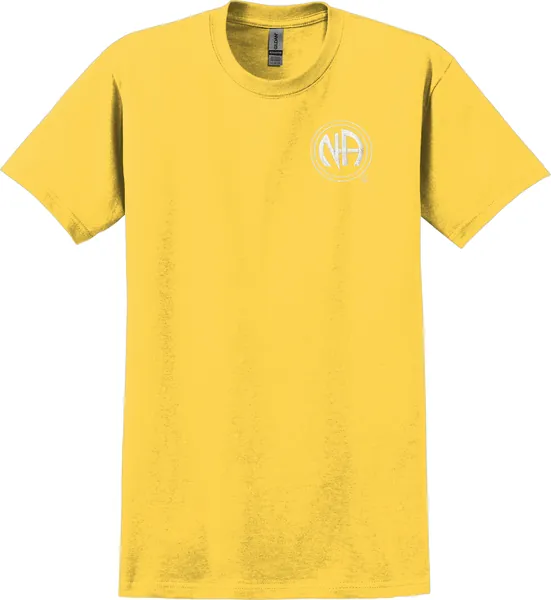 Yellow T-Shirt with NA Logo (White) (9 Months)